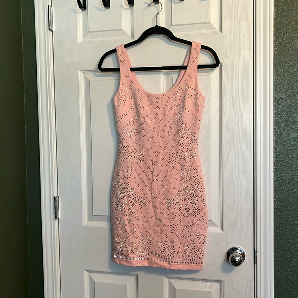 Pink Bebe dress